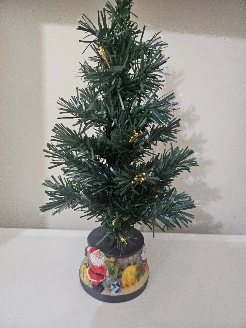 Tabletop Fiber Optic Christmas Tree Mini 14